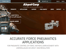 Tablet Screenshot of airpot.com